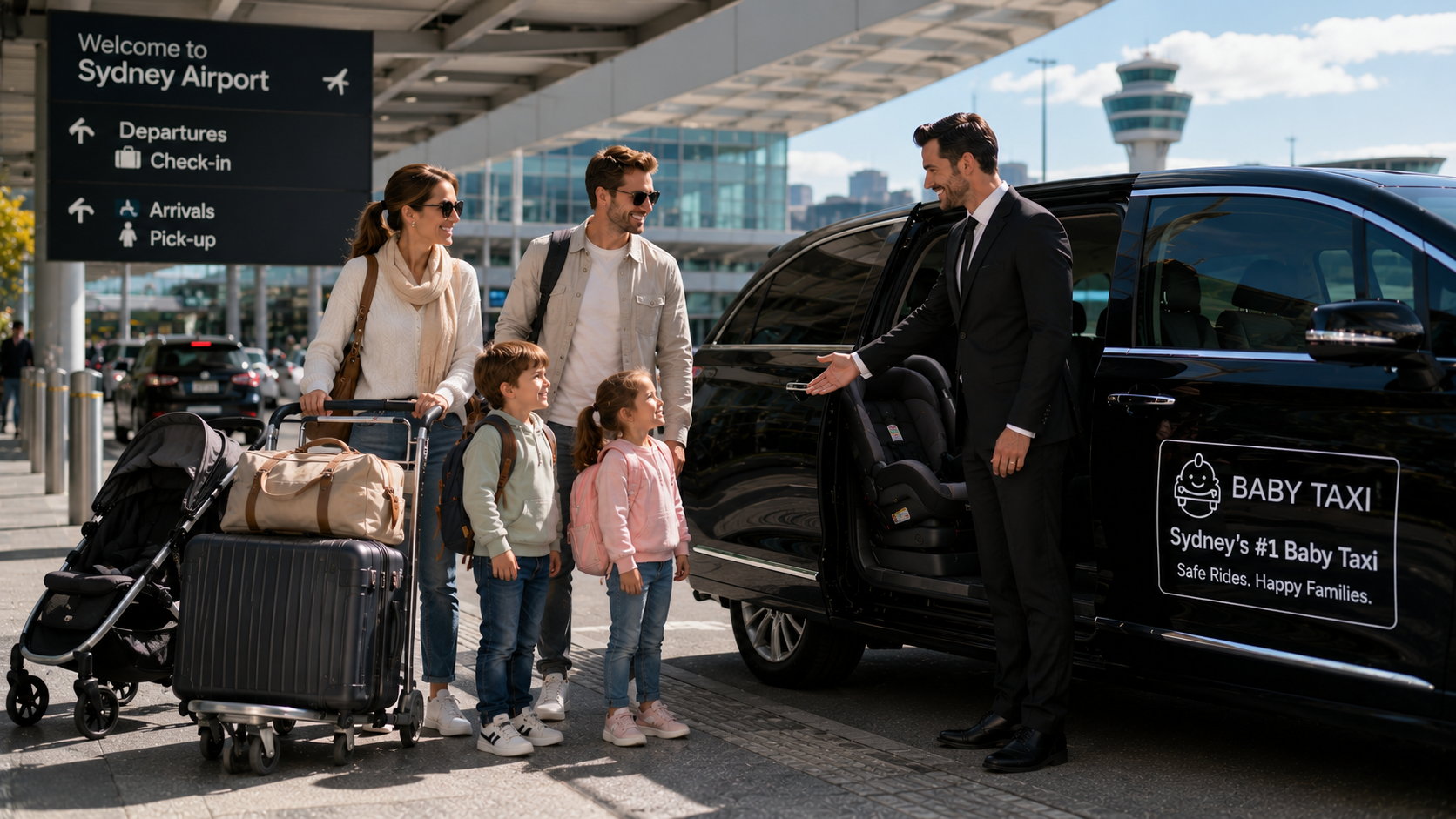 Sydney’s #1 Baby Taxi for Stress-Free Airport Transfers