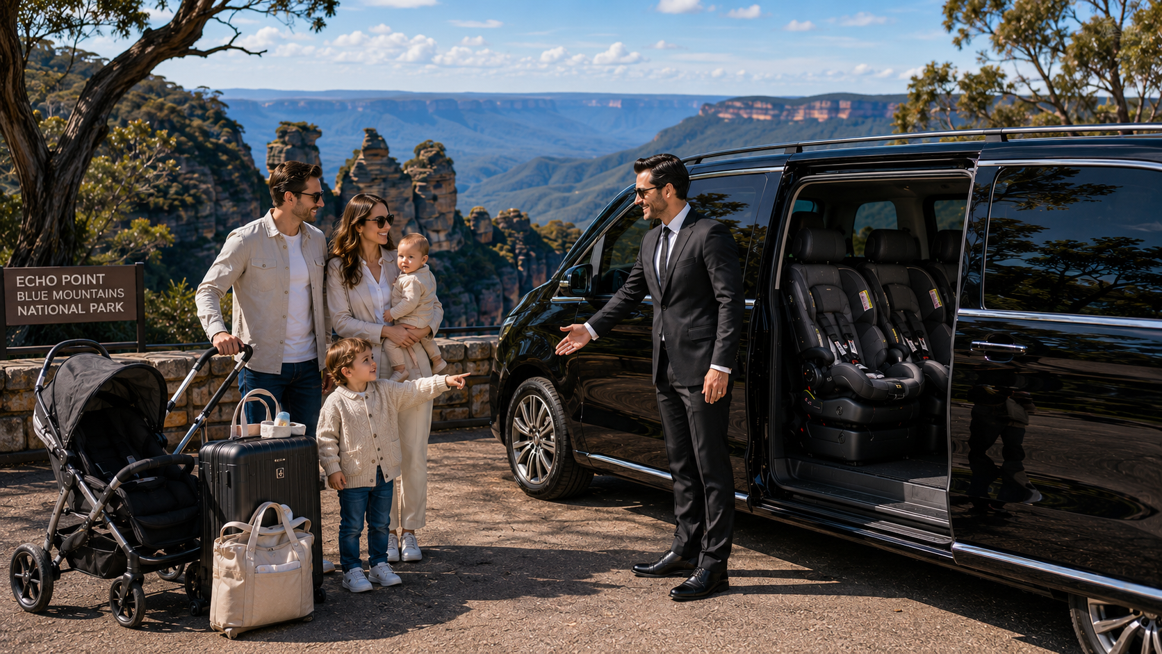 Sydney’s #1 Baby Taxi for Private Blue Mountains Family Tours