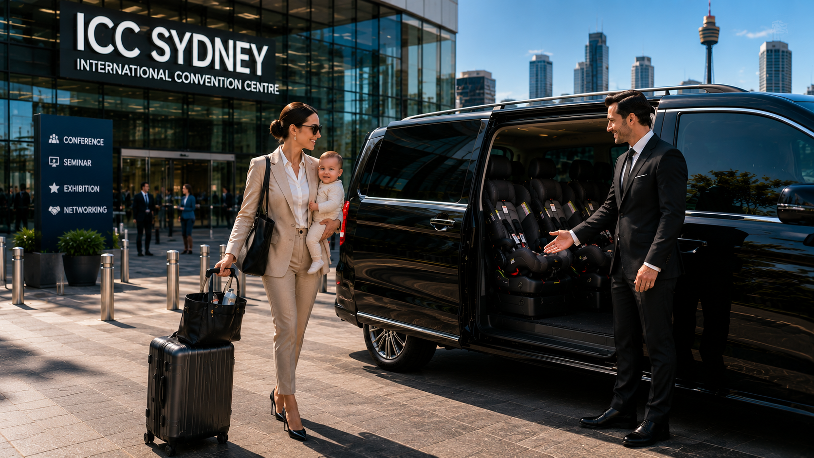 Sydney’s Elite Baby Taxi for Conference & Seminar Transfers